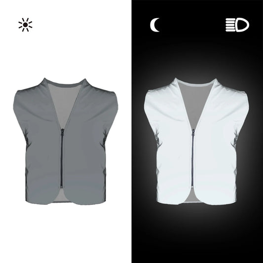 Reflective Zip Safety Vest