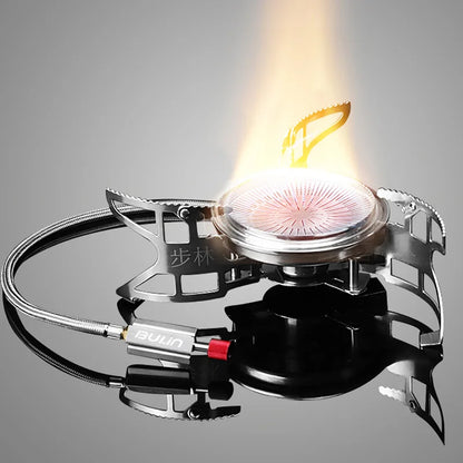 Outdoor Gas Stove with Cook Pot