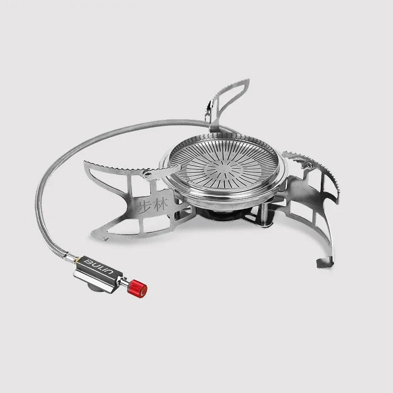 Outdoor Gas Stove with Cook Pot
