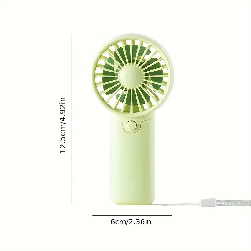 Mini Portable Handheld Fan (Battery Operated)