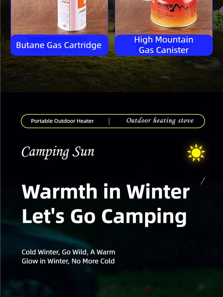 Portable Propane Camping Heater