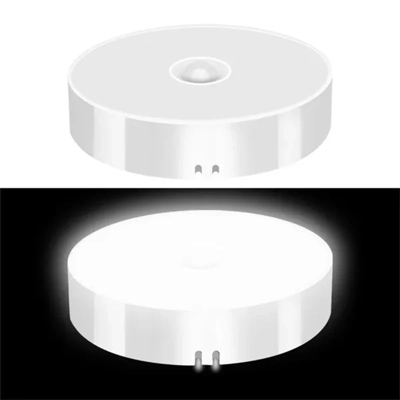 PIR Motion Sensor LED Night Light (USB Rechargeable)