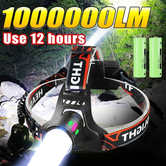 Rechargeable LED Headlamp (High Power Long Range)