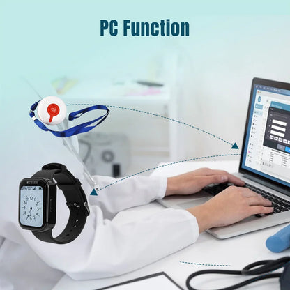 Retekess Wireless Caregiver Call System (Pager & SOS Alert)