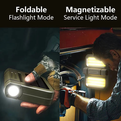 Super Bright Solar Camping Lantern (2000LM, 5000mAh)