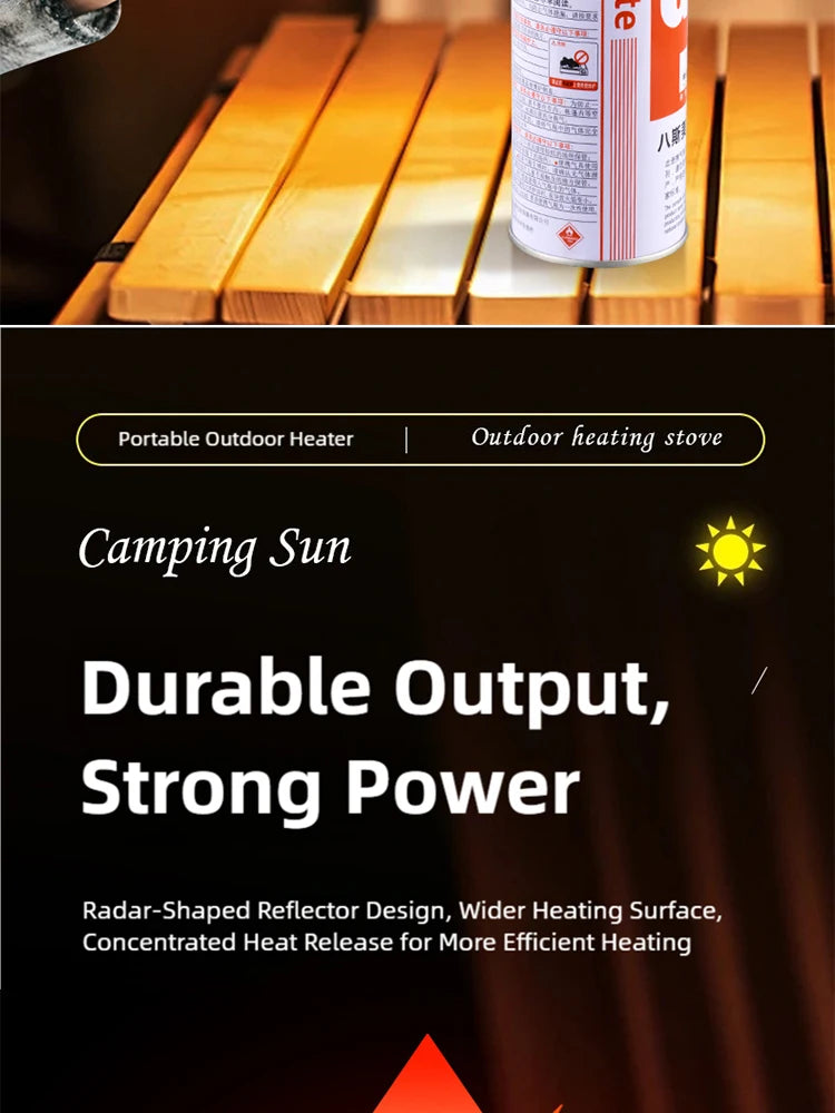 Portable Propane Camping Heater