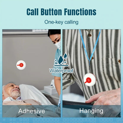 Retekess Wireless Caregiver Call System (Pager & SOS Alert)