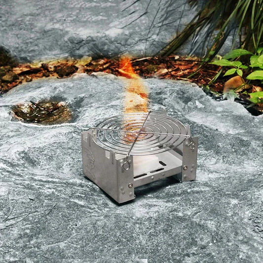 Portable Folding Alcohol Camping Stove
