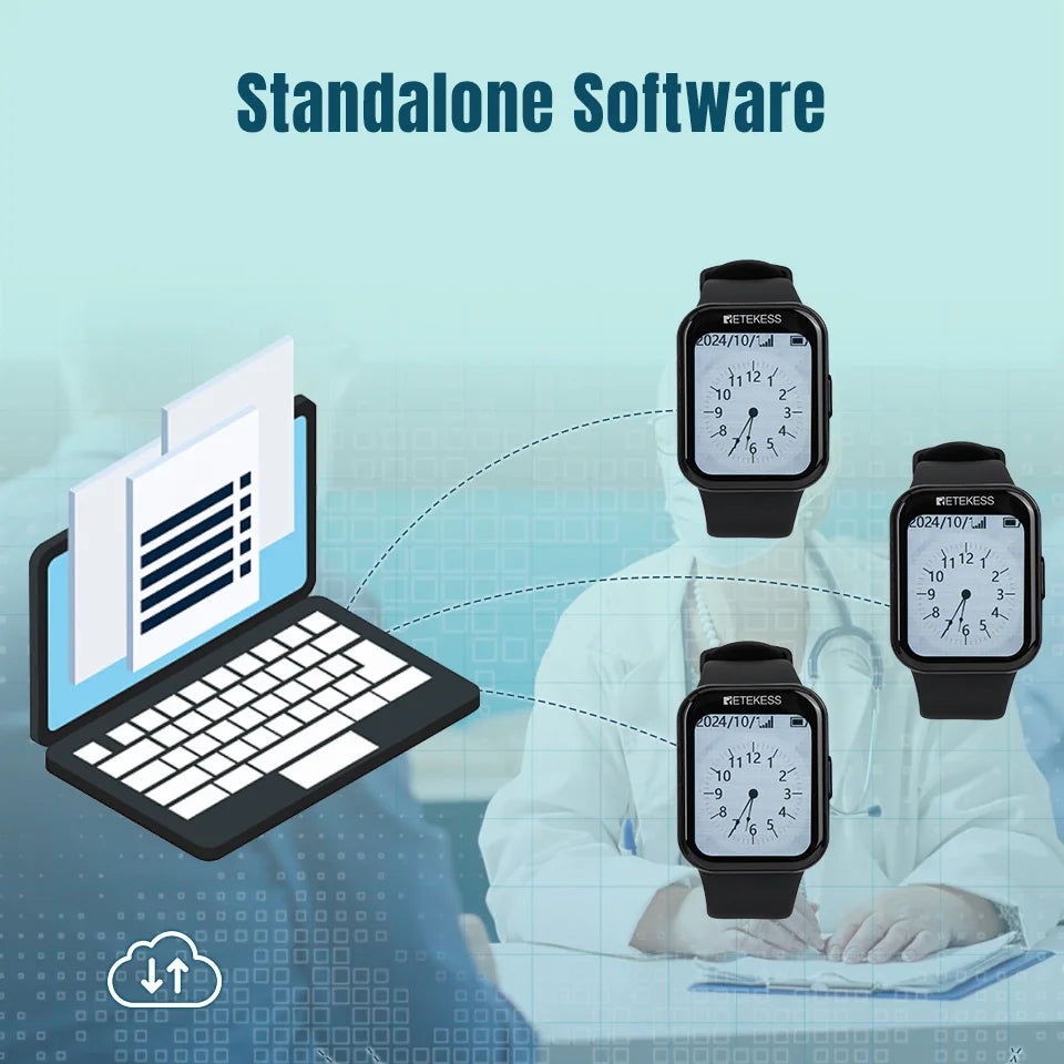 Retekess Wireless Caregiver Call System (Pager & SOS Alert)