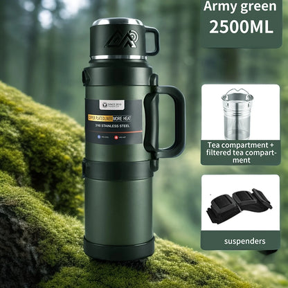 Stainless Steel Thermos Bottle (72H Thermal)