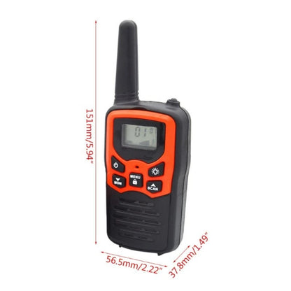 Long-Range Walkie Talkies (2-Pack, 5 Miles)