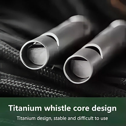 Titanium Survival Whistle