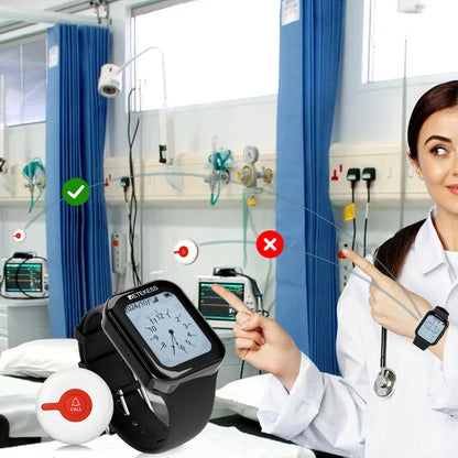 Retekess Wireless Caregiver Call System (Pager & SOS Alert)