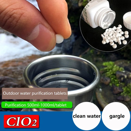 Water Purification Tablets (Emergency & Survival)