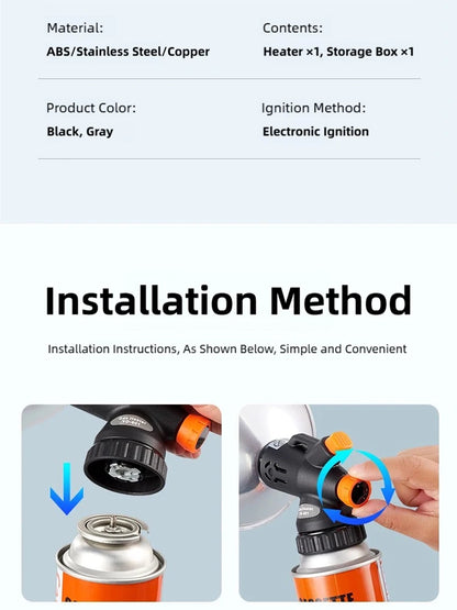 Portable Propane Camping Heater