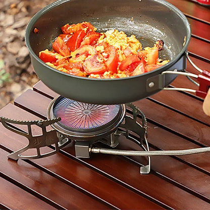 Outdoor Gas Stove with Cook Pot