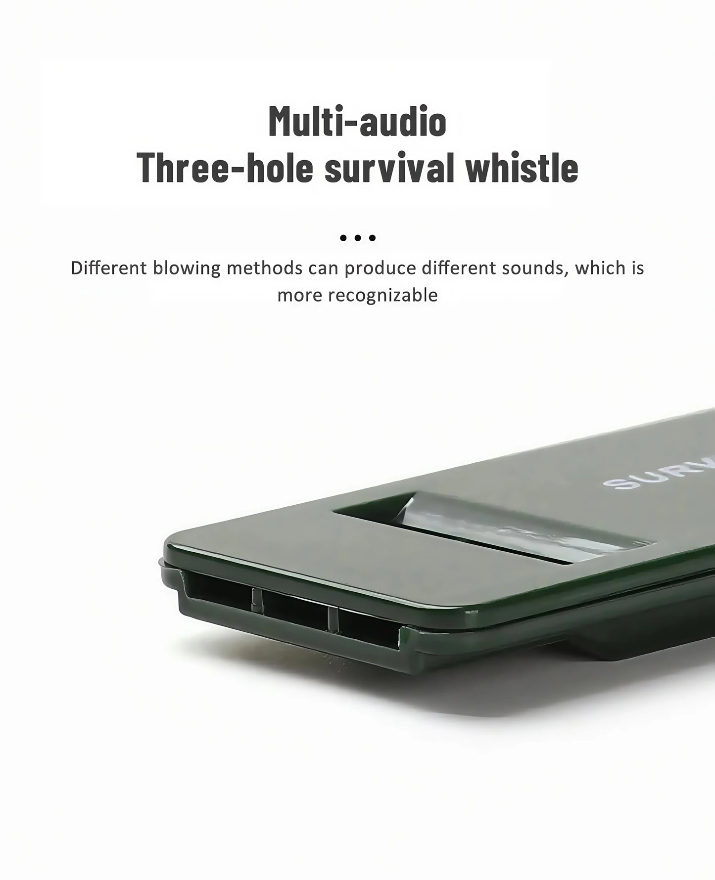 Triple-Frequency Survival Whistle