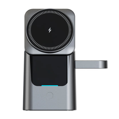 Magnetic 3-in-1 Wireless Charging Station (15W)