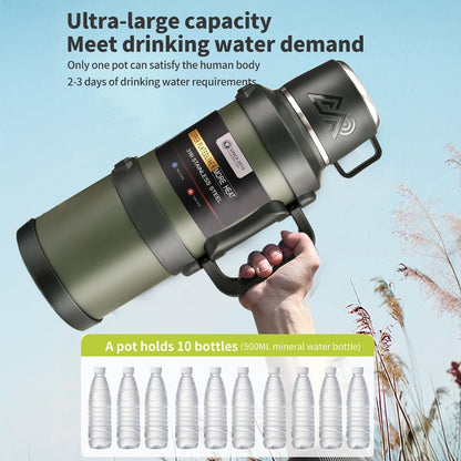 Stainless Steel Thermos Bottle (72H Thermal)