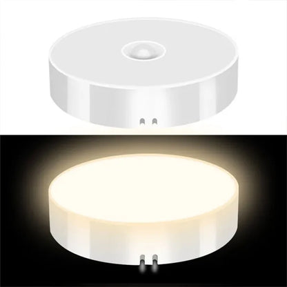 PIR Motion Sensor LED Night Light (USB Rechargeable)