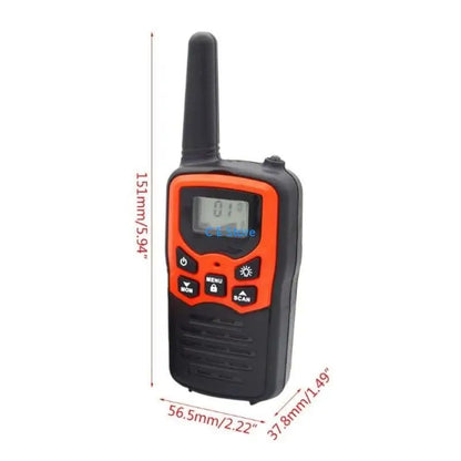 Long-Range Walkie Talkies (2-Pack, 5 Miles)