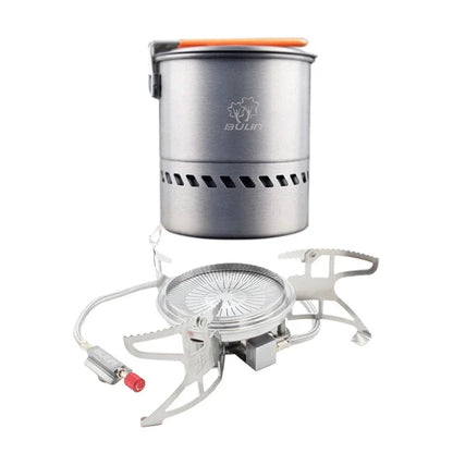 Outdoor Gas Stove with Cook Pot