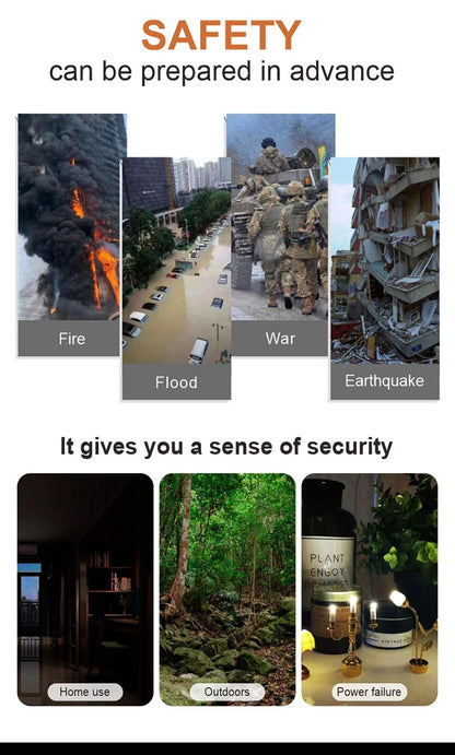 Emergency Solar Hand Crank Radio (AM/FM, LED Torch)