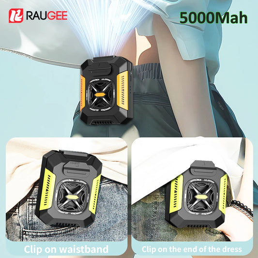 Portable Waist & Neck Fan (5000mAh)