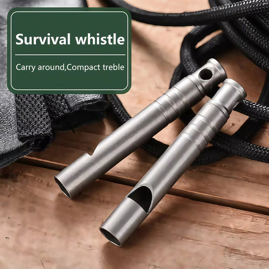 Titanium Survival Whistle