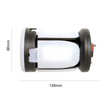 Solar LED Rechargeable Lantern (6 Modes, Power Bank)