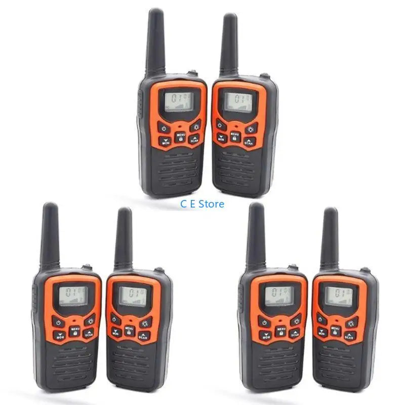 Long-Range Walkie Talkies (2-Pack, 5 Miles)