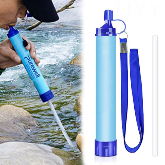 Portable Water Filter Straw (Survival & Emergency)