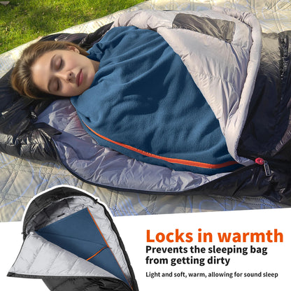 Ultralight Fleece Sleeping Bag Liner