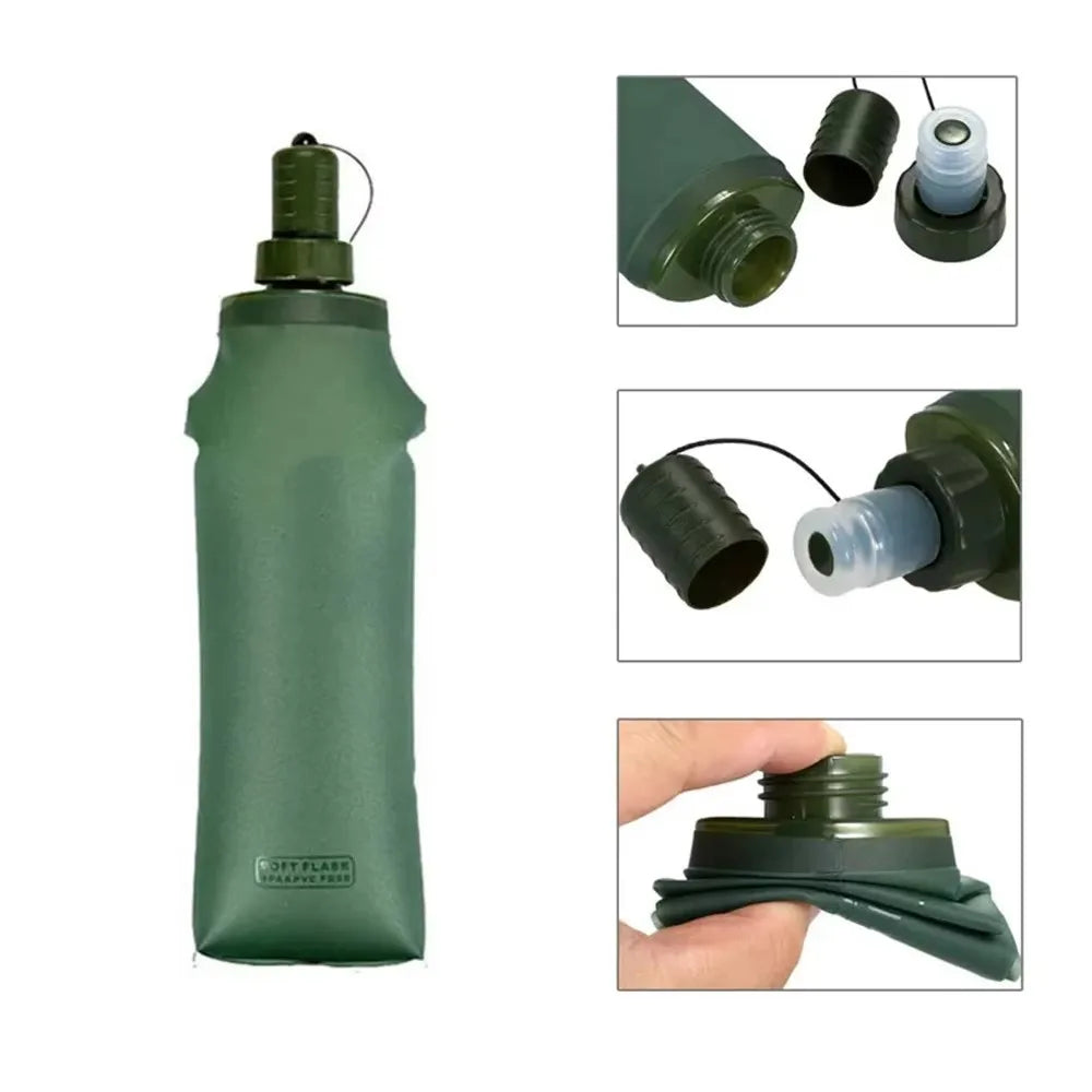 Portable Folding Sports Water Bottle