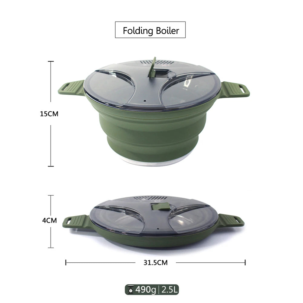 Foldable Camping Cook Pot
