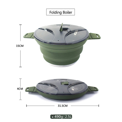 Foldable Camping Cook Pot