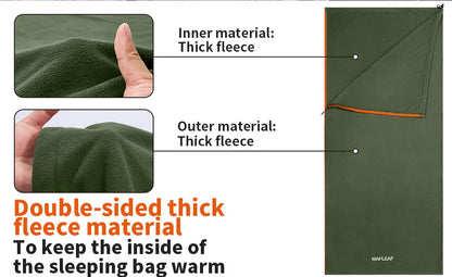 Ultralight Fleece Sleeping Bag Liner